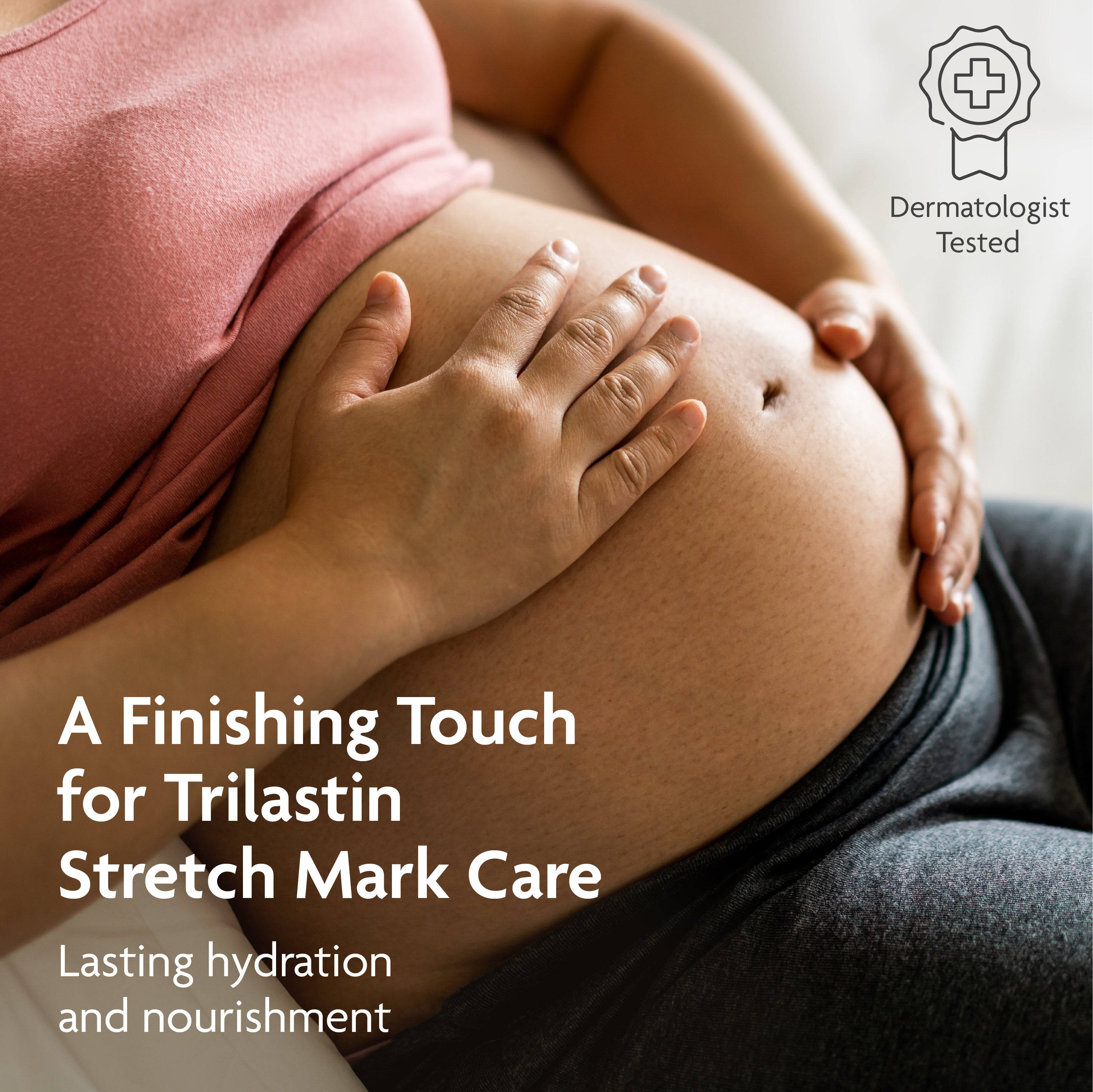 TriLASTIN Maternity Stretch Mark Prevention Duo - Cream, Oil - TriLASTIN