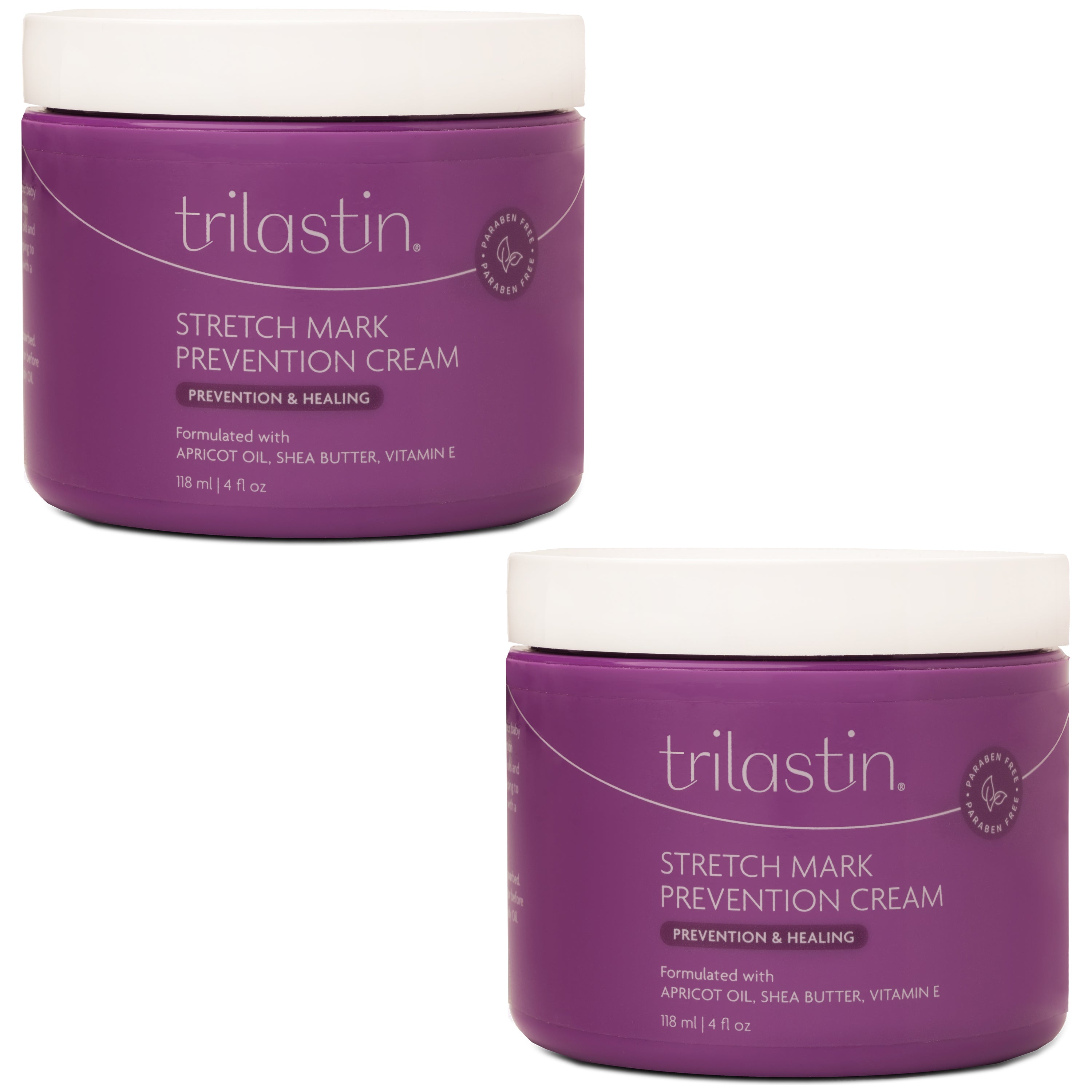 TriLASTIN Maternity Stretch Mark Prevention Cream - 2-pack - TriLASTIN