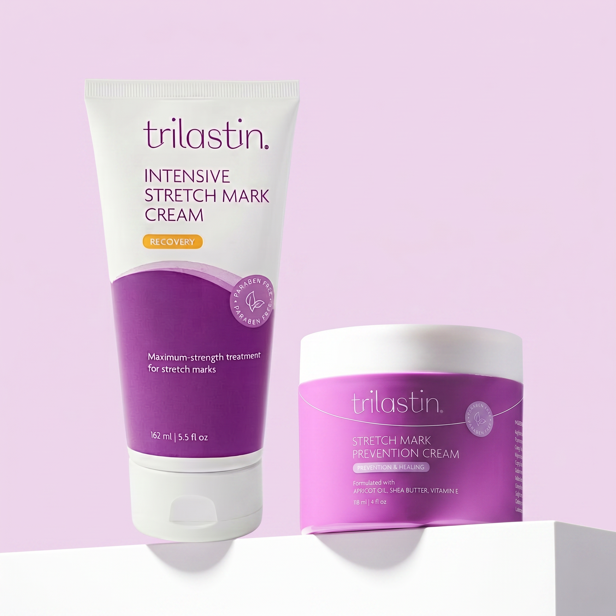 Stretch Mark Treatment + Prevention Duo