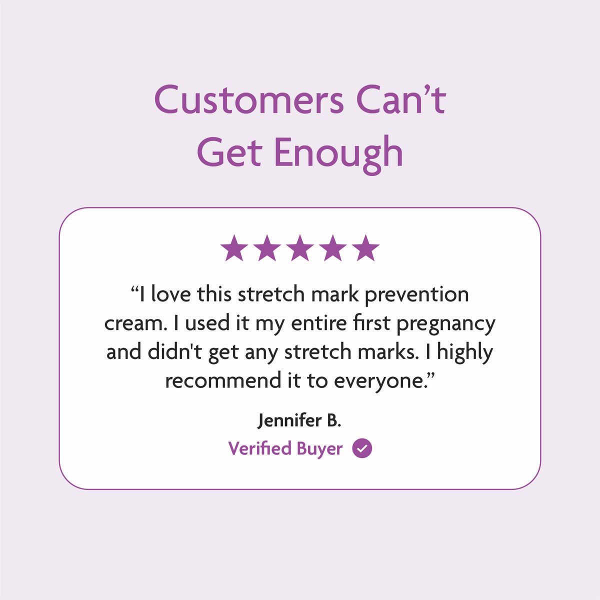 Stretch Mark Prevention Cream