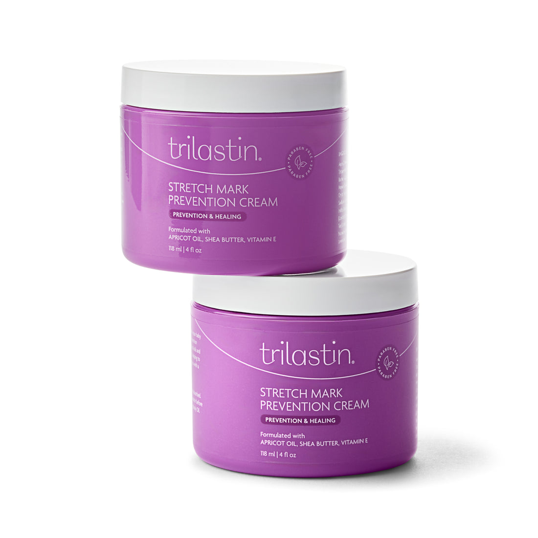 TriLASTIN Maternity Stretch Mark Prevention Cream - 2-pack