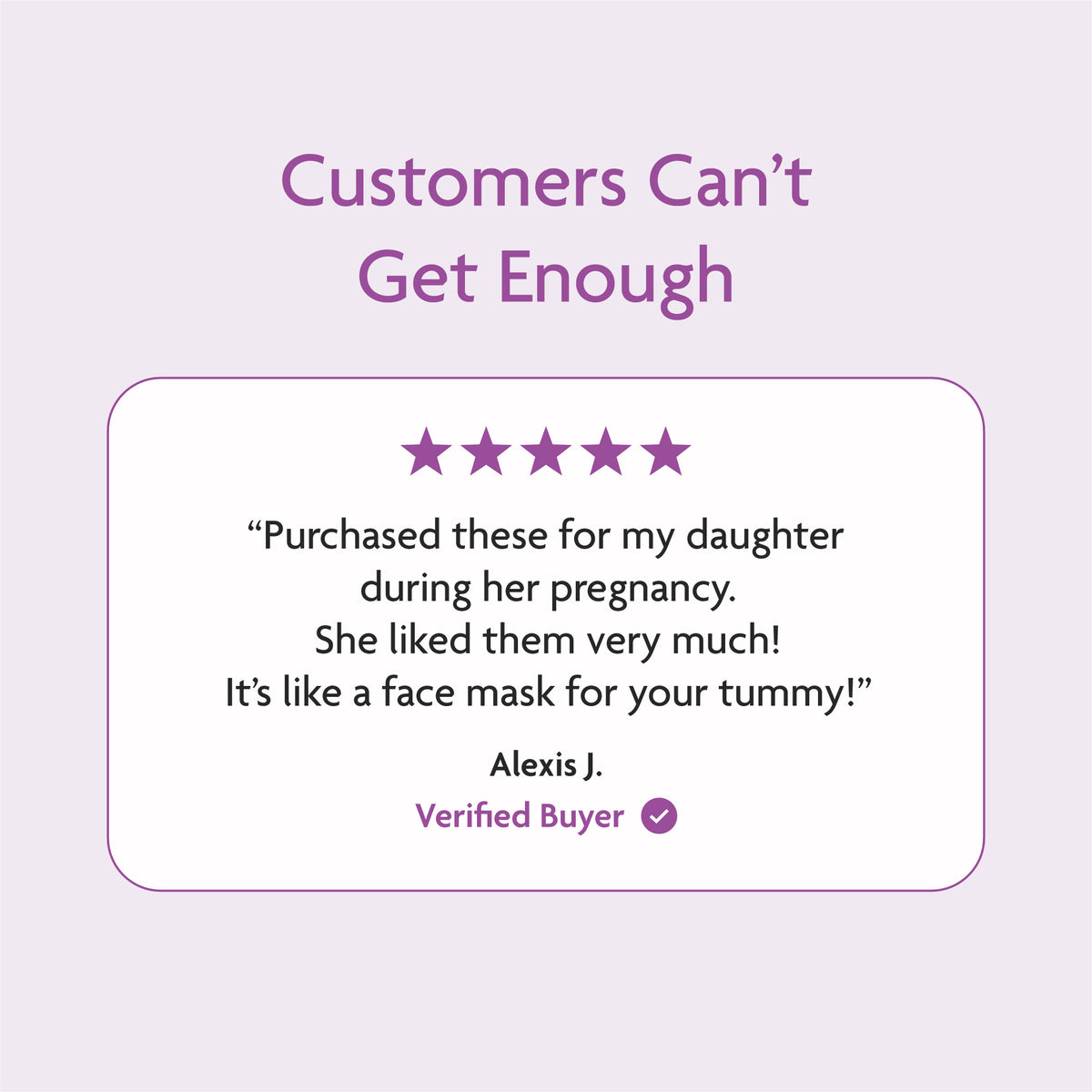 Belly Sheet Masks - 1 Pack