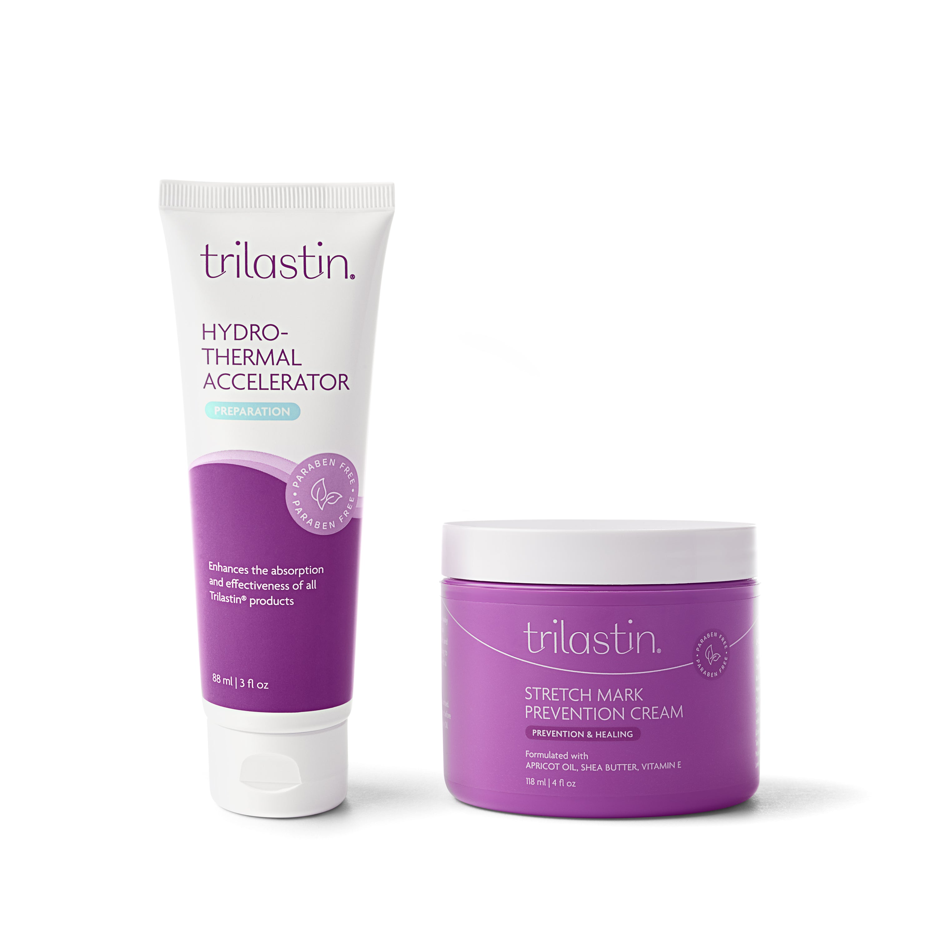 TriLASTIN Maternity Stretch Mark Prevention Duo - Cream, Serum